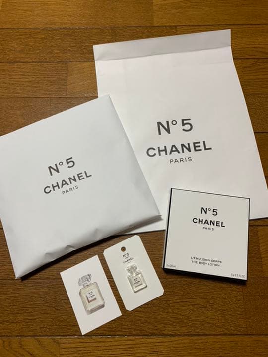 シャネル　ボディローション　ミニ香水　ネットバッグ　新品