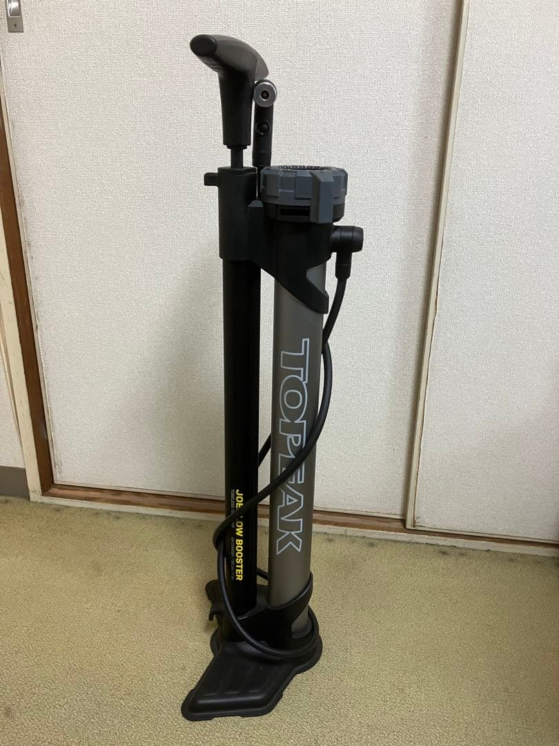 TOPEAK フロアポンプ（チュウブレスタイヤ対応）