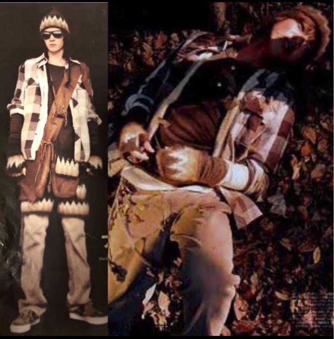 自*す様 NUMBER NINE 02AW ジョージ期 ブロックチェック ネルシ