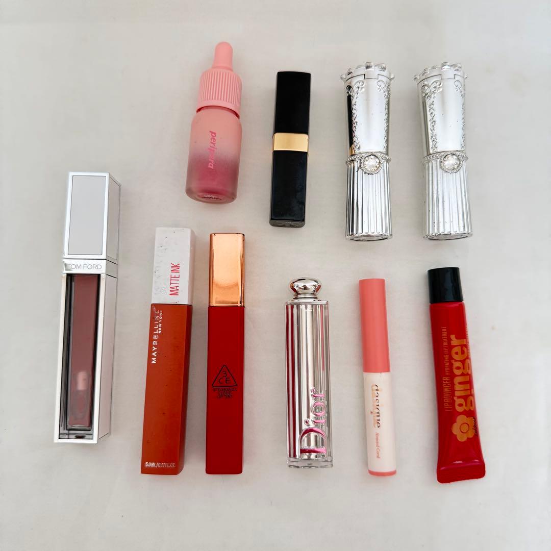 使いかけ化粧品 コスメ 口紅 リップ グロス ティント セット Qoo10] AZTK 【メガ割期間限定価格&限定GIFT】AZ