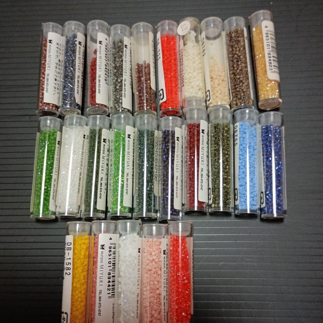 drumama51です。 デリカビーズ デリカビーズMサイズ（DBM）で作る 夏の風物詩チャームキット