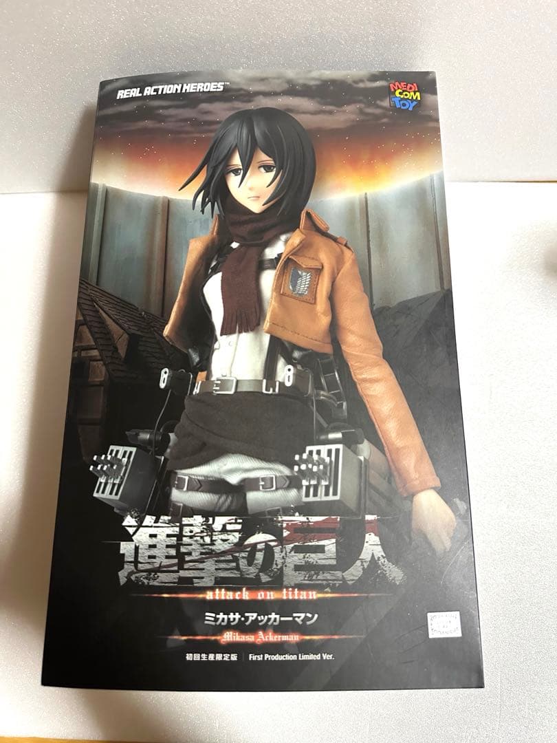 リアルアクションヒーローズ　進撃の巨人 ミカサ　RAH 初回生産限定仕様 進撃の巨人 フィギュア リアルアクションヒーローズ No.648 RAH ミカサ