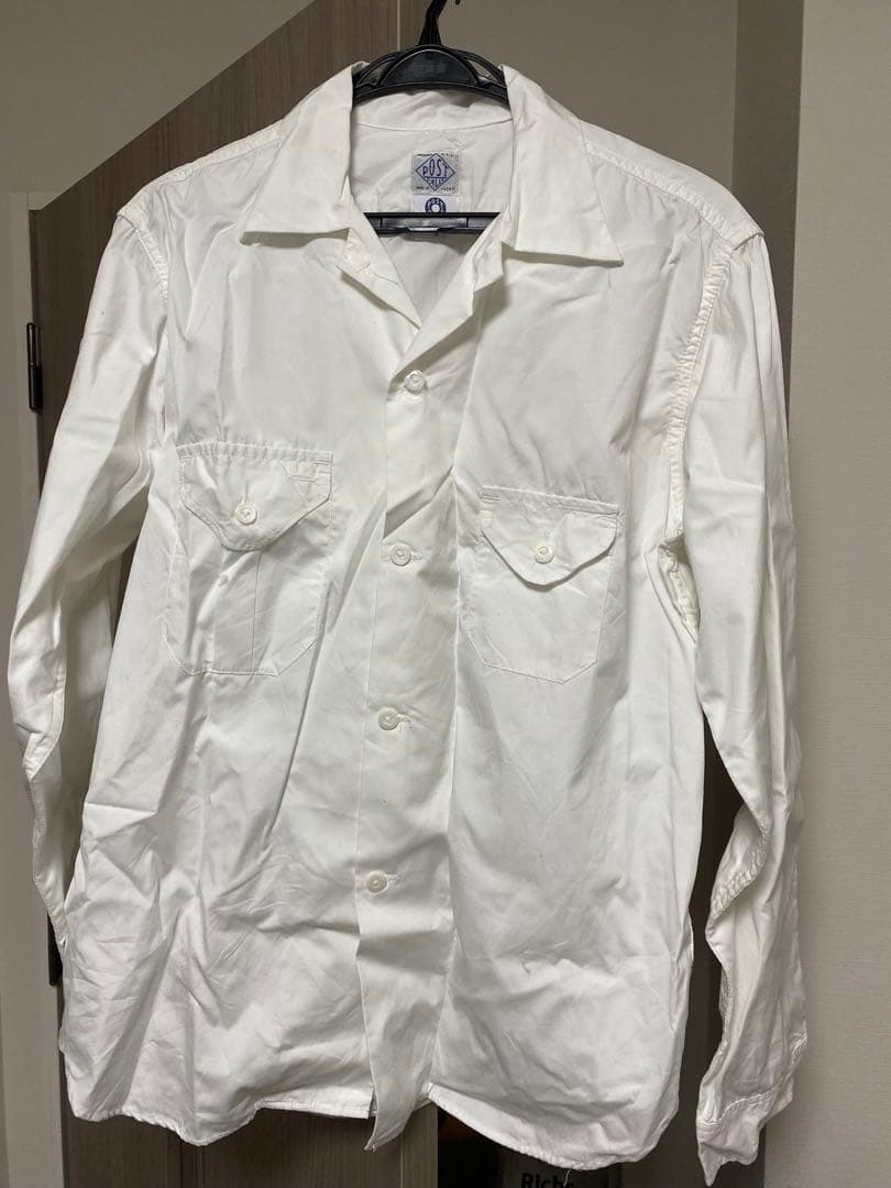 ポストオーバーオールズ クルーザーシャツ　サイズm