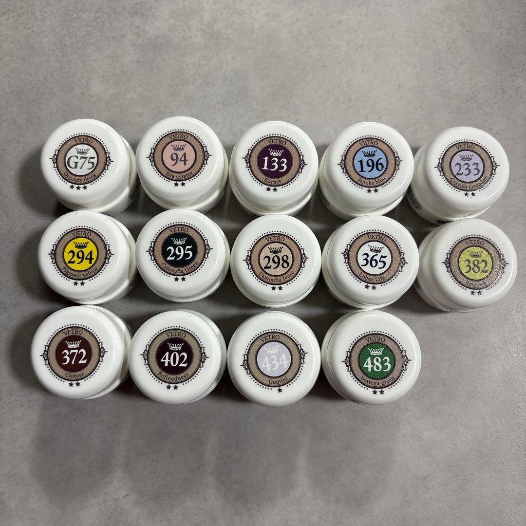 【新品未開封】ベトロ　カラー ジェル　14個セット VETRO No.19 エターナルパールシリーズ全色セット | VETRO（ベトロ