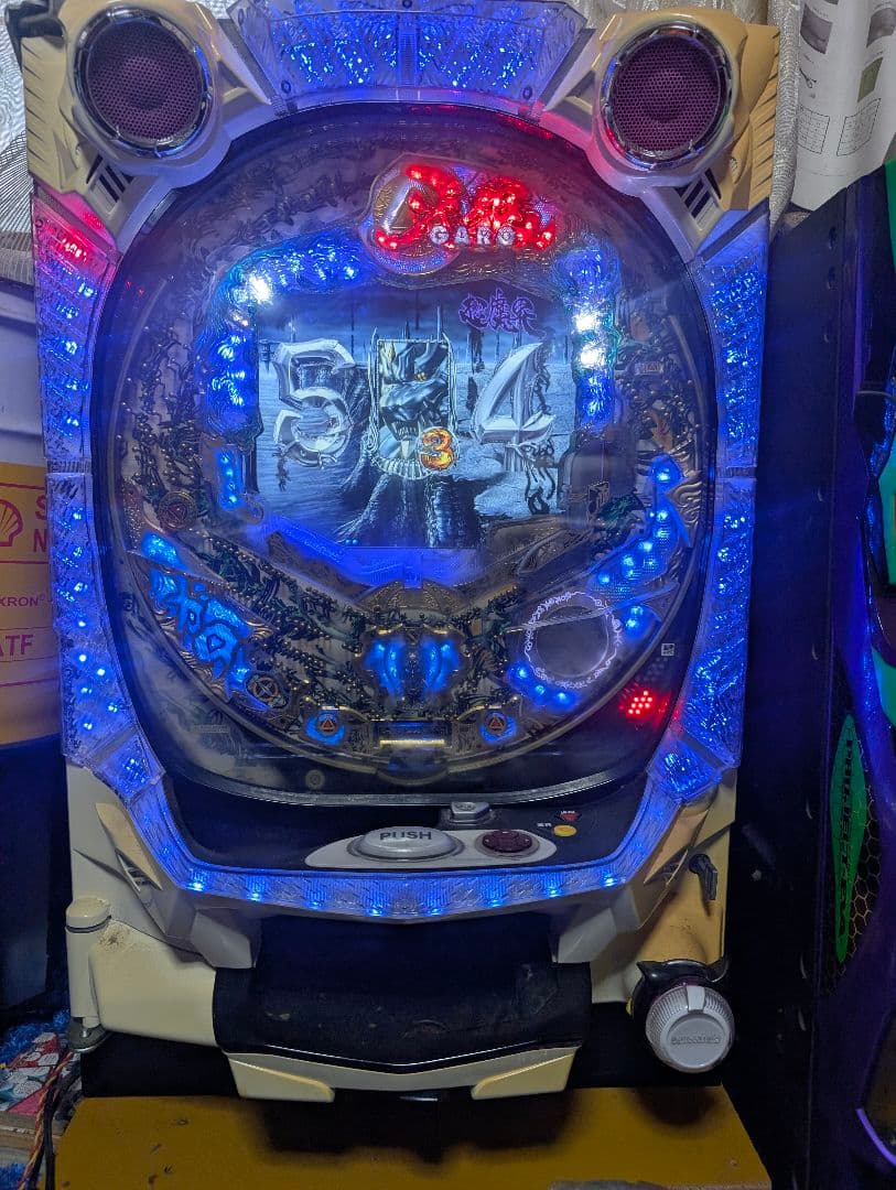 CR牙狼～陰我消滅の日～ZZ パチンコ実機 作動不良無し良品