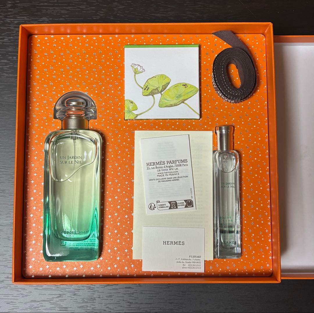 HERMES エルメス 2025 オード トワレ セット《ナイルの庭》