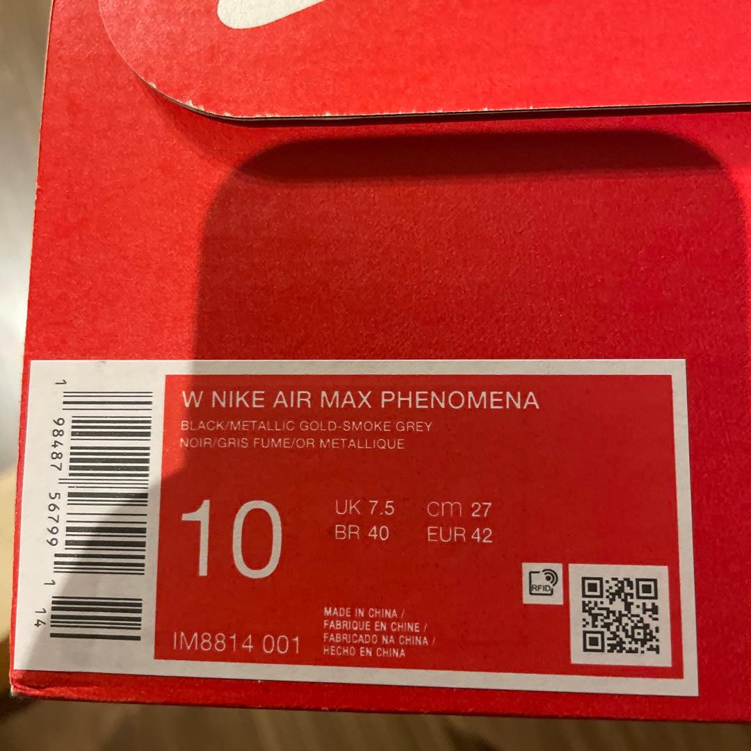 靴 NIKE W AIR MAX PHENOMENA GOLD WM 27.0cm