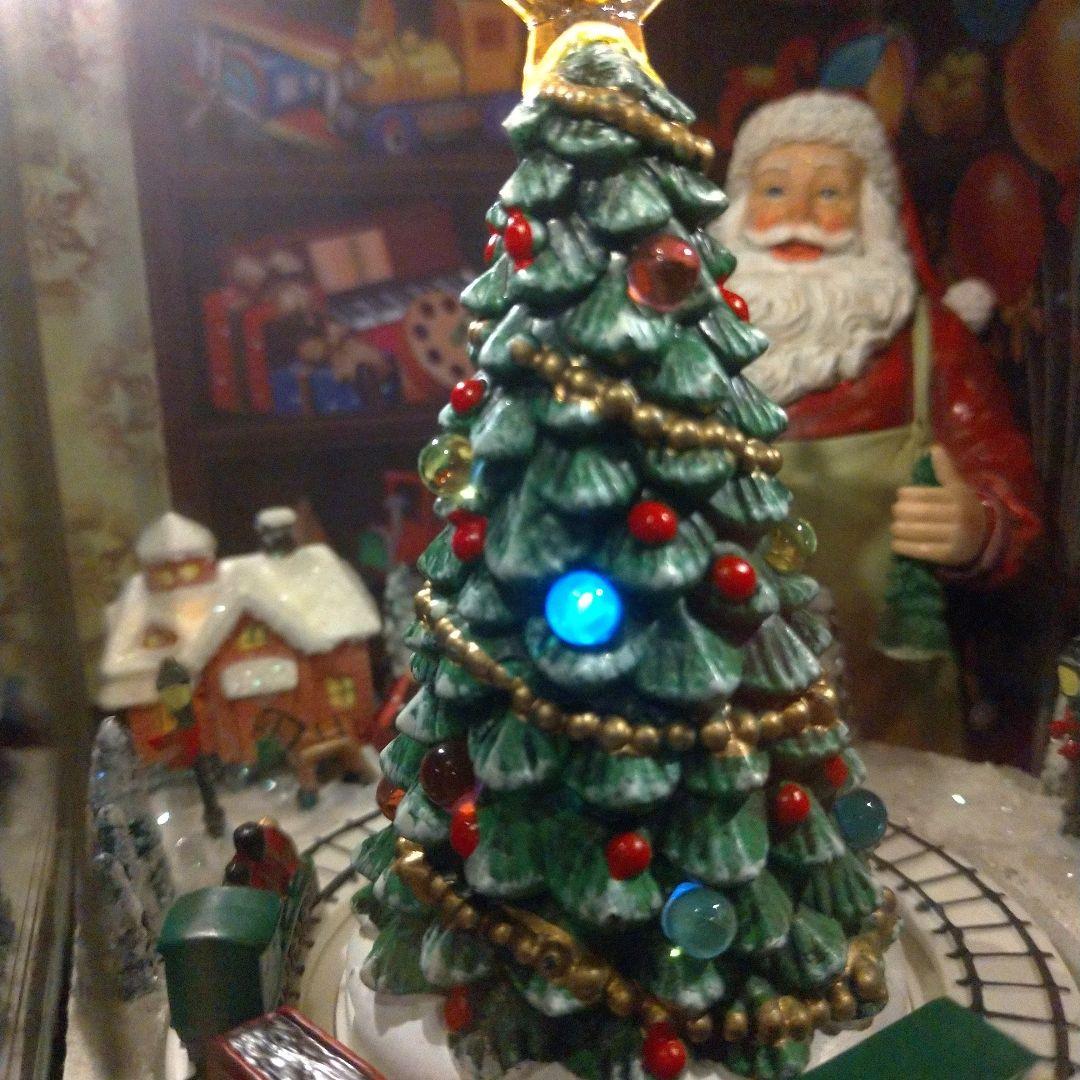 クリスマス置物 トイショップ クリスマスオルゴール7曲