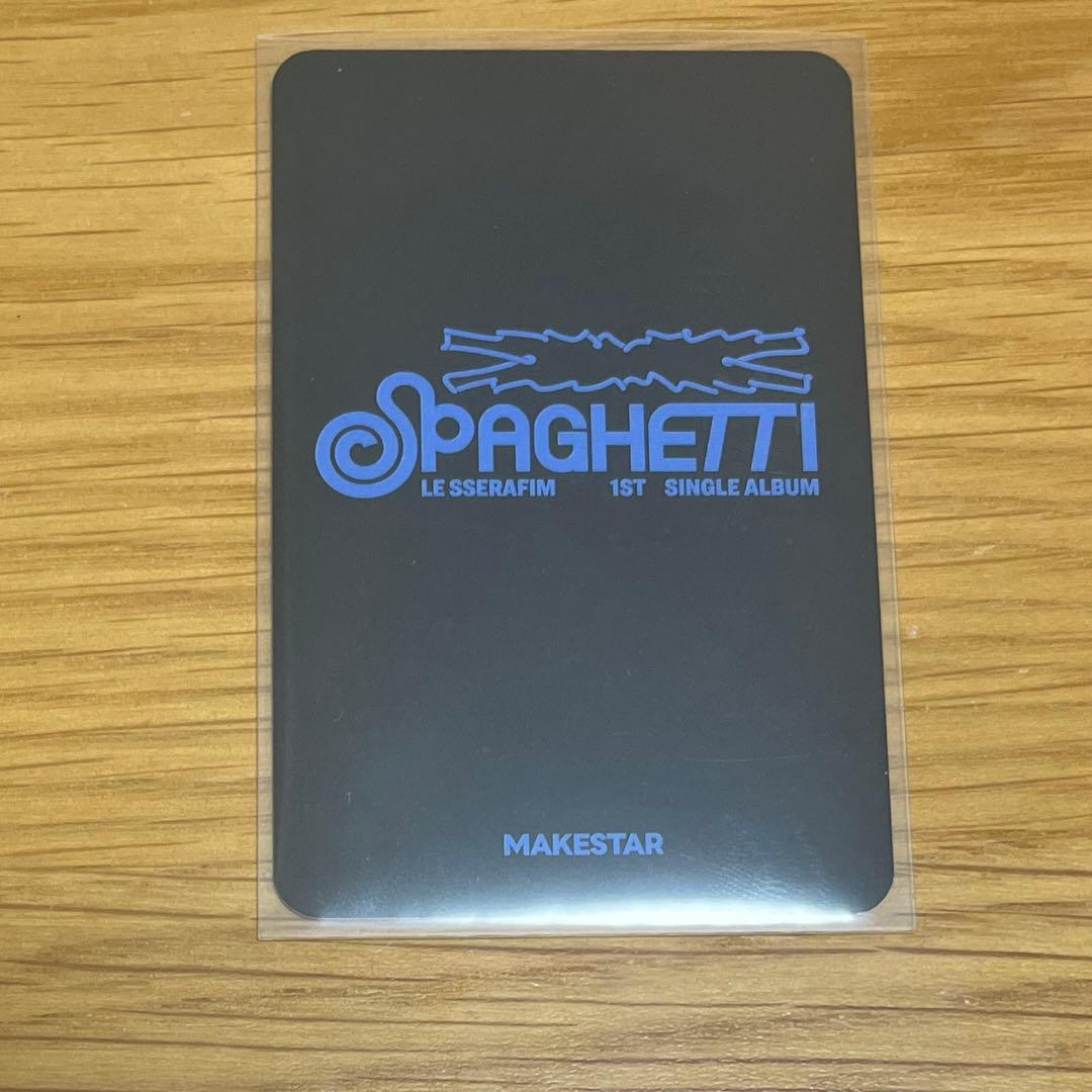 LE SSERAFIM SPAGHETTI MAKESTAR チェウォン トレカ - メルカリ