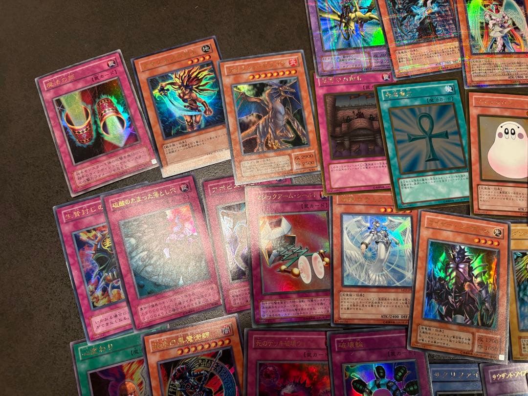 引退品 パラレル・ウルトラレア まとめ売り キズあり遊戯王58枚セット