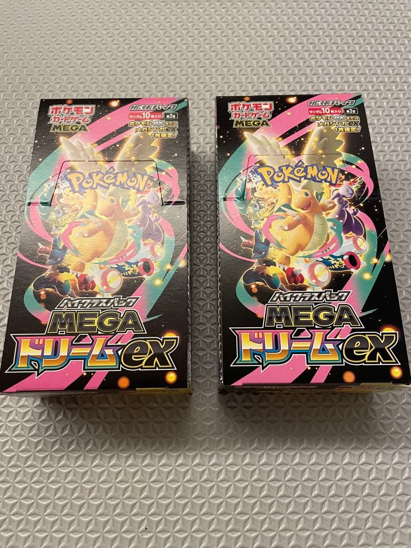 MEGAドリームex 2BOX シュリンクなし ペリペリあり - ポケモ