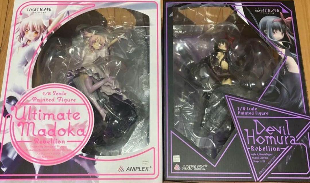 送料無料 アニプレックス 魔法少女まどかマギカ アルティメットまどか 悪魔ほむら Yahoo!オークション - 魔法少女まどか マギカ 1/8悪魔ほむら フィギュ