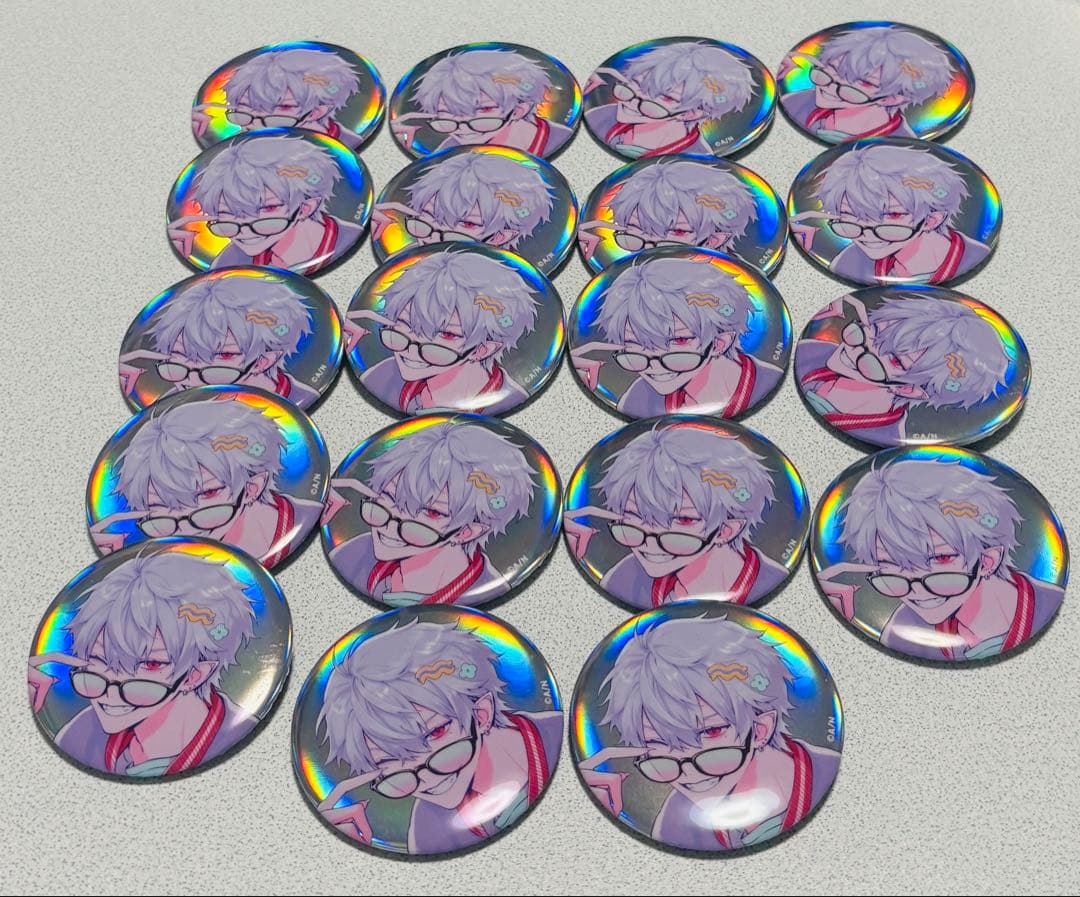 ChroNoiRニューレトロスタイル葛葉缶バッジセット