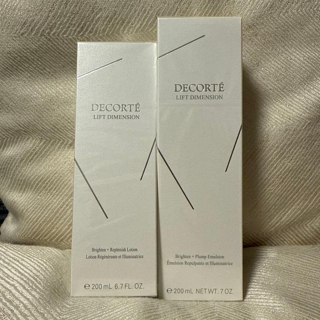 DECORTÉ LIFT DIMENSION 化粧水・乳液セット