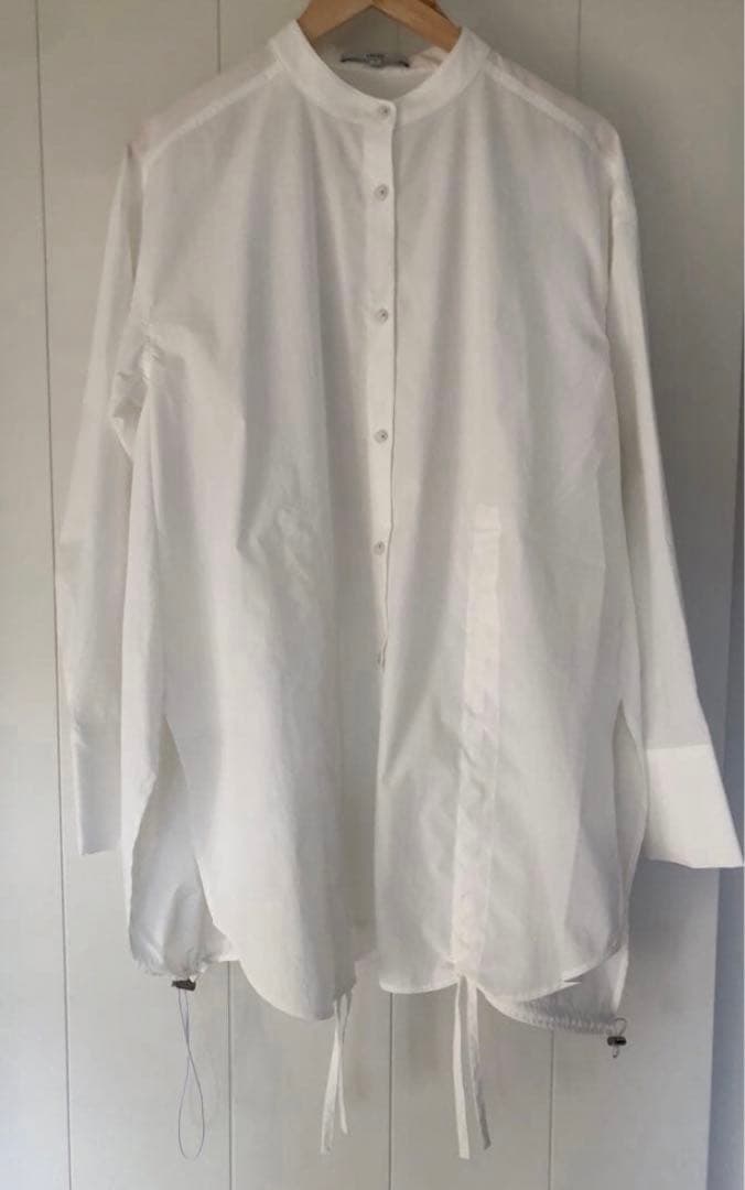 HEM GATHER SH ヘムギャザーシャツ