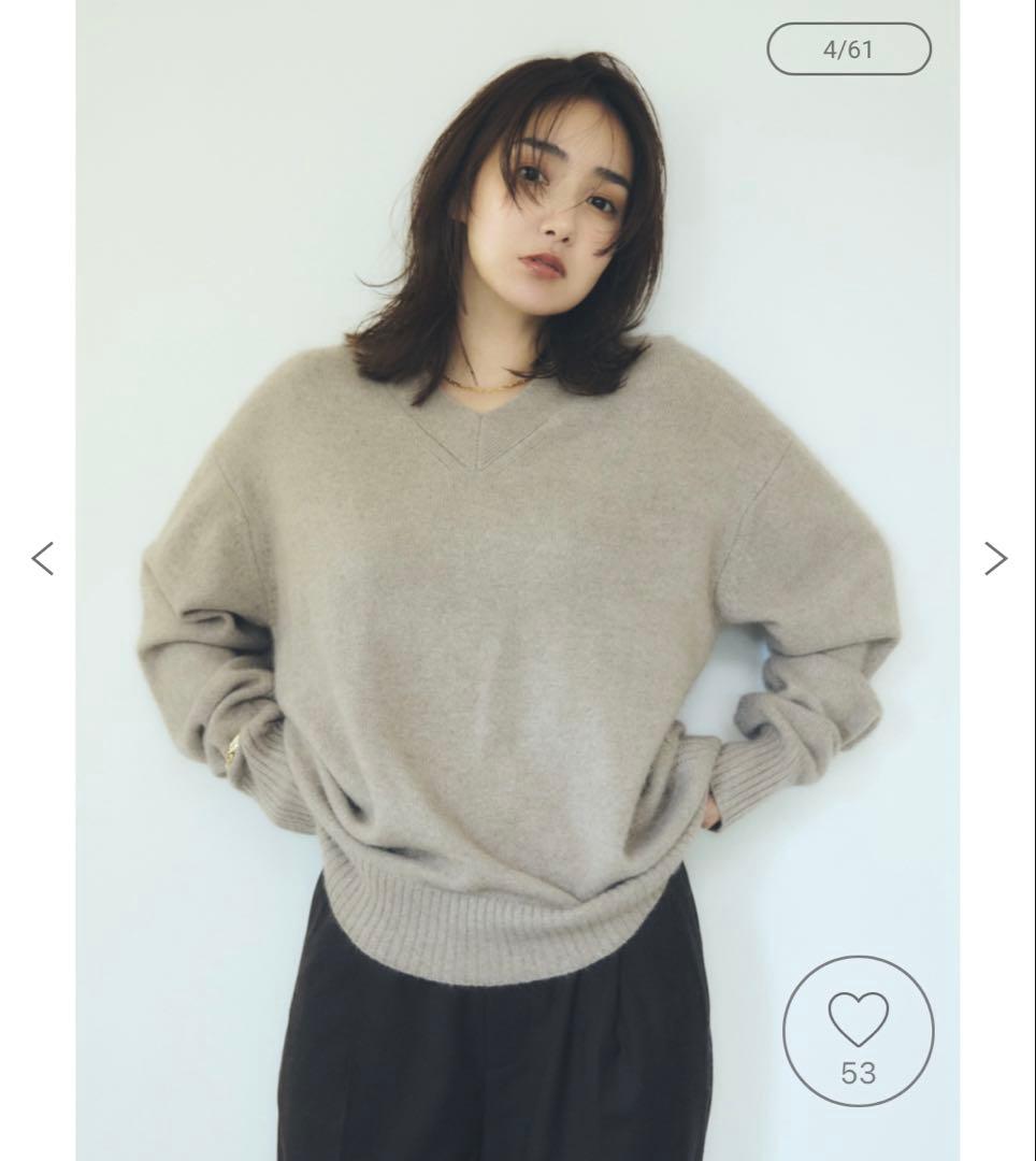 miesrohe ソフトシャギーオーバーサイズNT