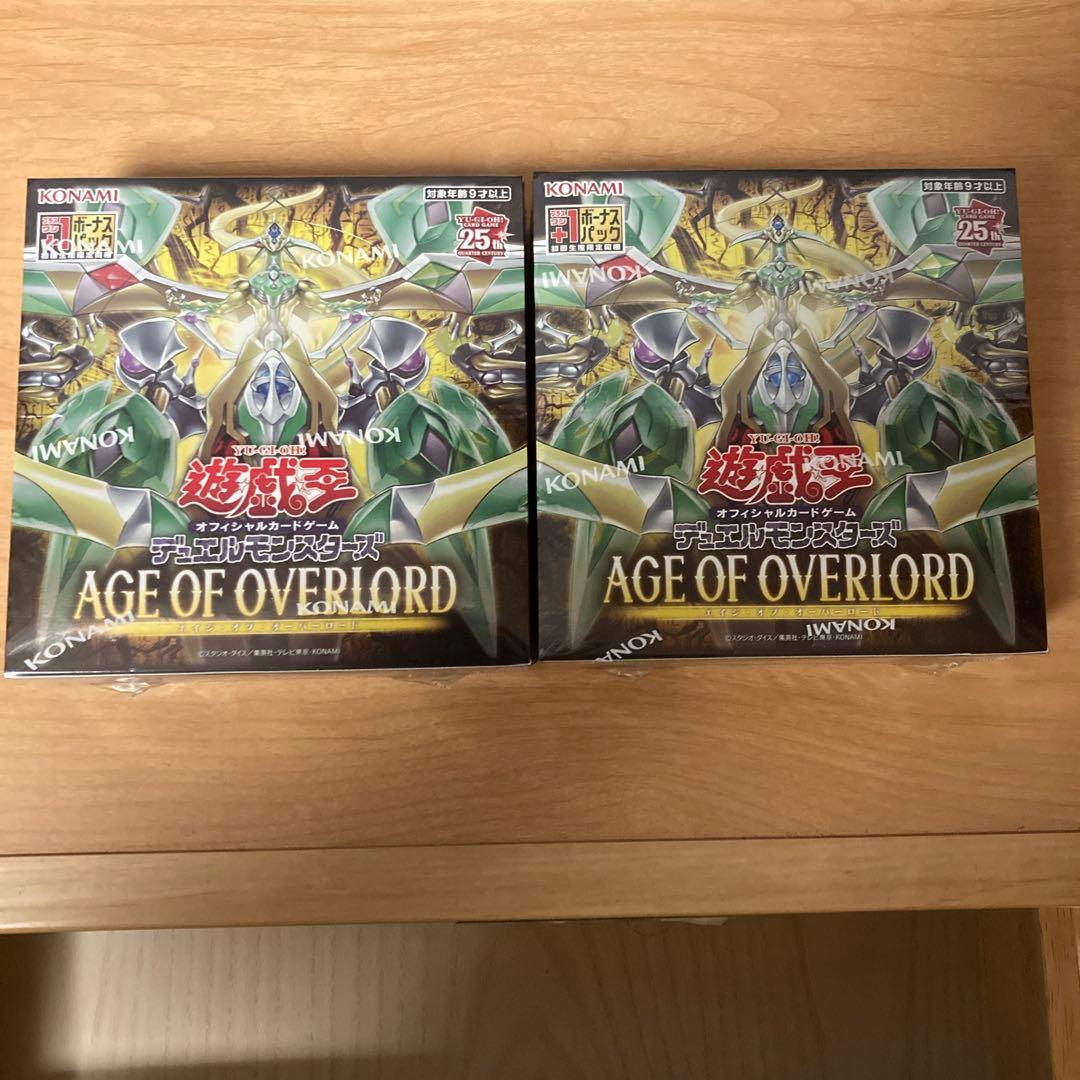 AGE OF OVERLORD 未開封　シュリンク付き　2BOX