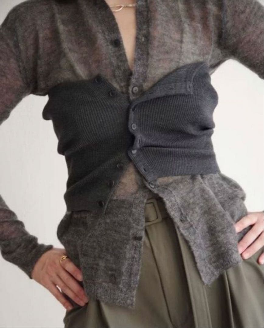 AURALEE オーラリーRIB KNIT BANDEAU リブニットバンドゥ AURALEE リブニットバンドゥ / まつむらなおみ / ADAM ET ROPÉ FEMME