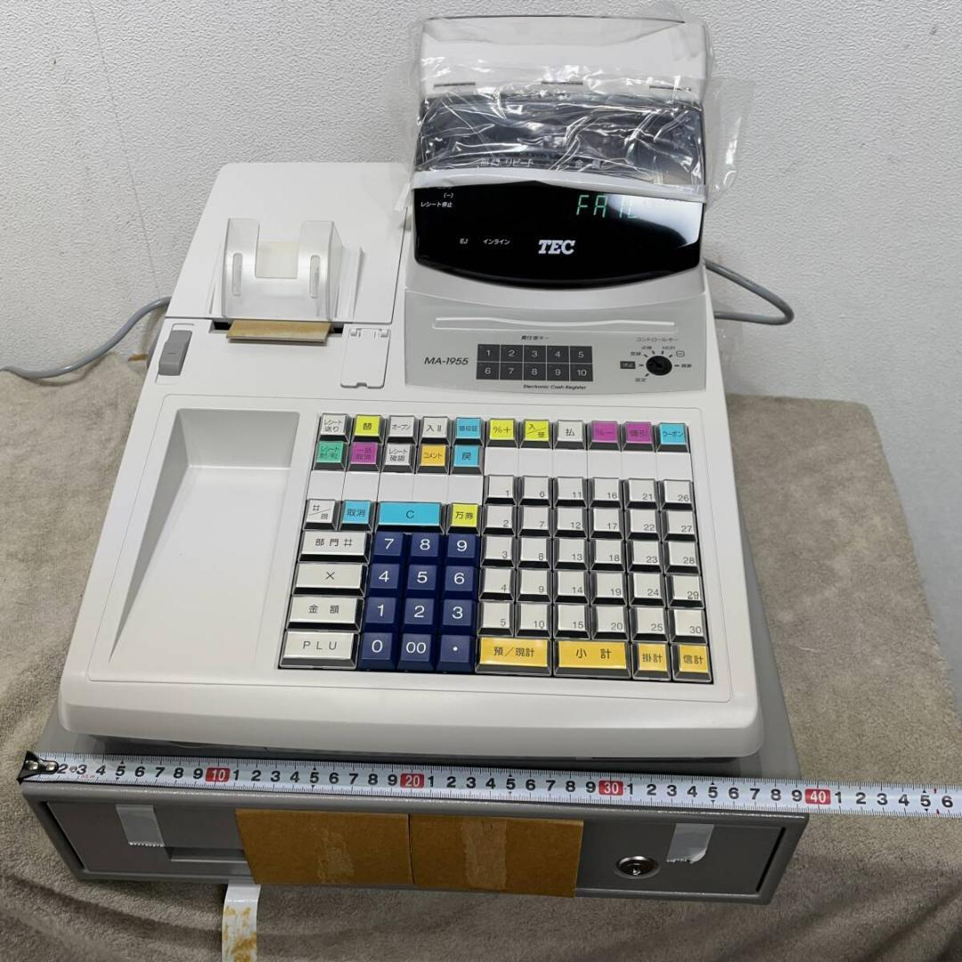 新品 未使用 TEC MA-1955 テック電子レジスター XZ3250B - メルカリ