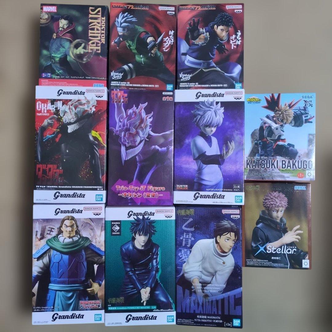 プライズフィギュアまとめ売り 11体 キルア NARUTO 呪術廻戦 オカルン