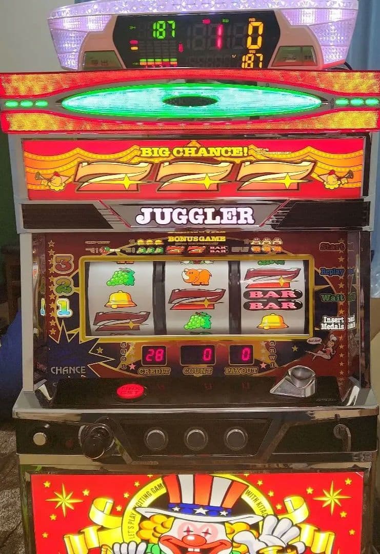 実機 6号機SアイムジャグラーEX-TP コイン不要機付 音量調整可 - メルカリ