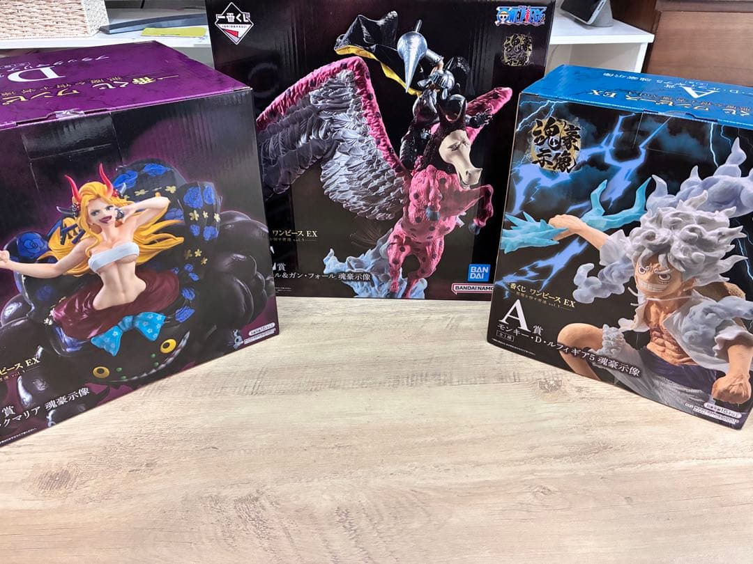 一番くじワンピース EX フィギュアセット A賞 C賞 D賞
