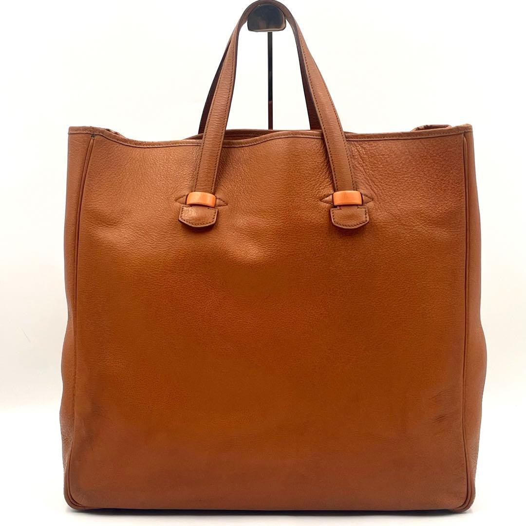 HERMES エルメス ギャロップ ブッフルスキッパー トートバッグ ブラウン