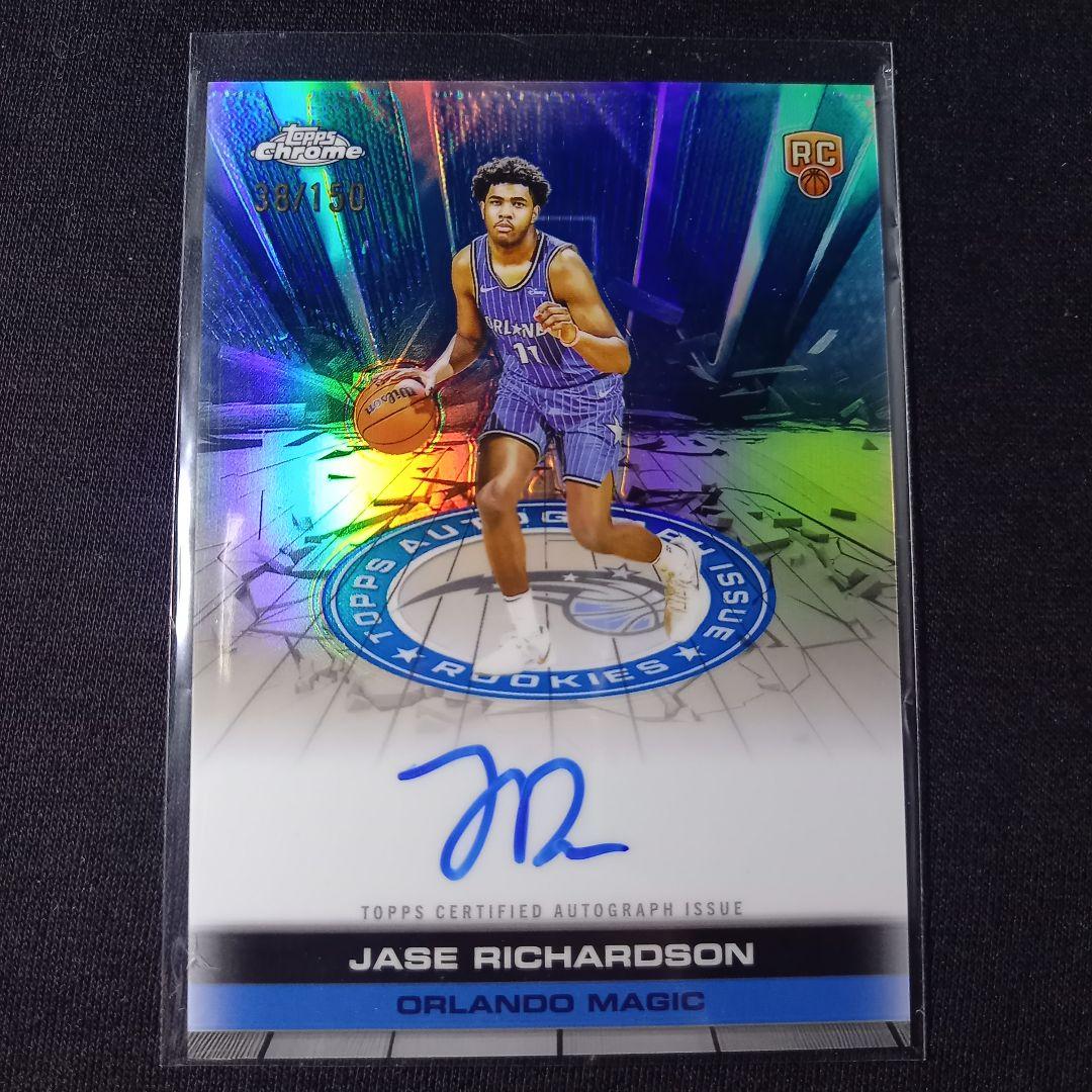 150シリ】ジェイス・リチャードソン 直筆サイン RC TOPPS AUTO - メルカリ