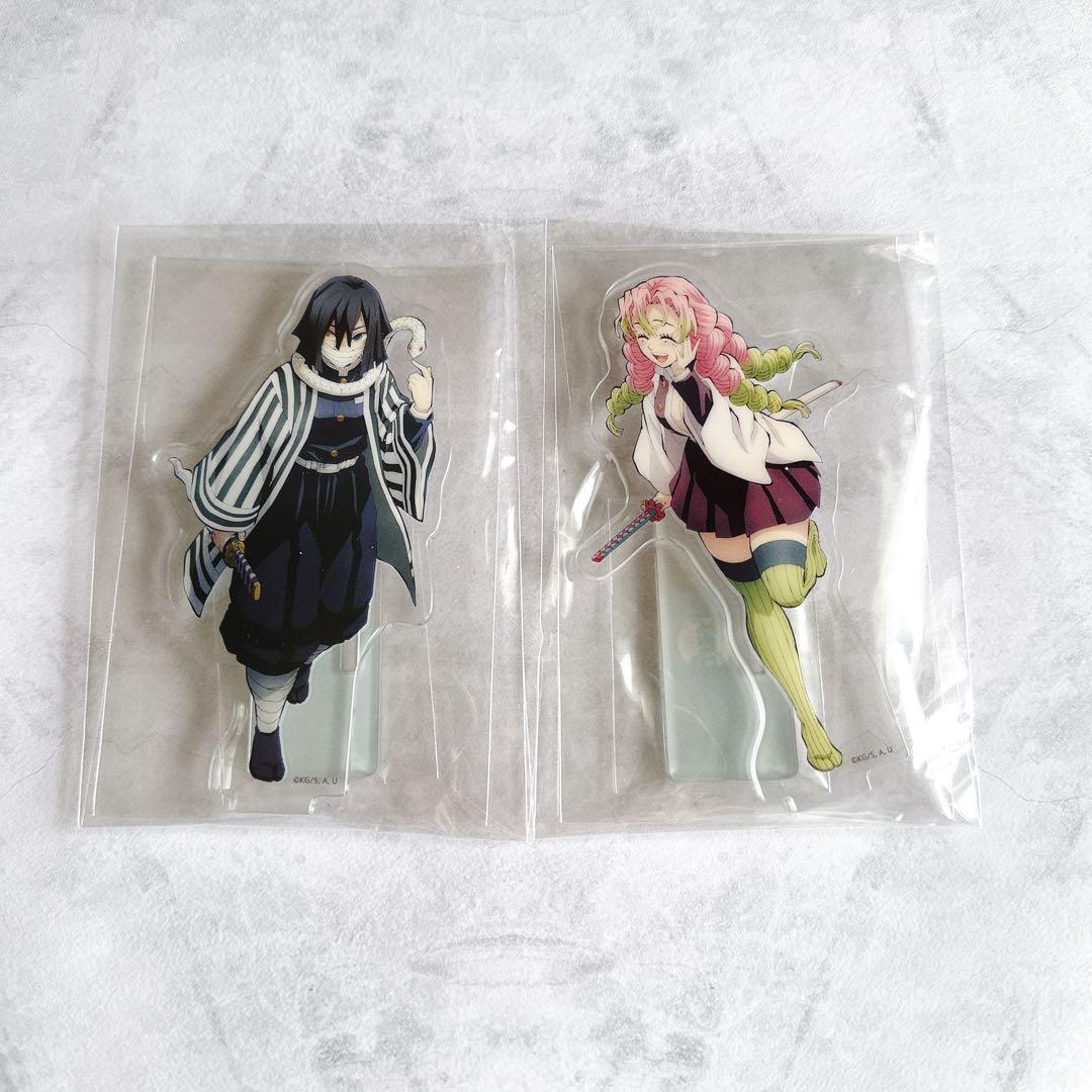 鬼滅の刃 昼下がりの柱たち アクリルスタンド 伊黒小芭内 甘露寺蜜璃