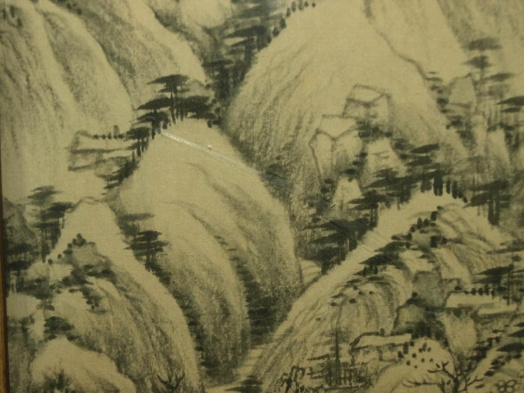 祖父蔵出品 中国清時代木製肉筆絵※激安骨董品 N1492B19-3 - メルカリ