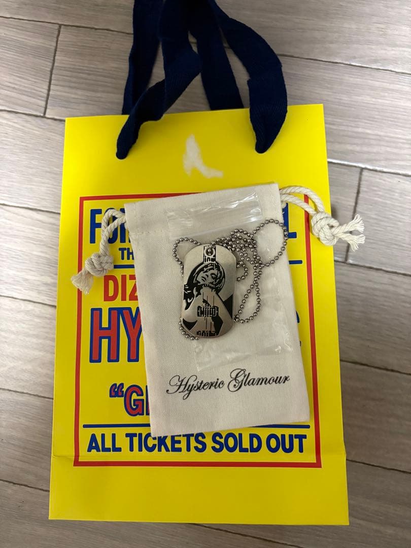 HYSTERIC GLAMOURドッグタグ ネックレス