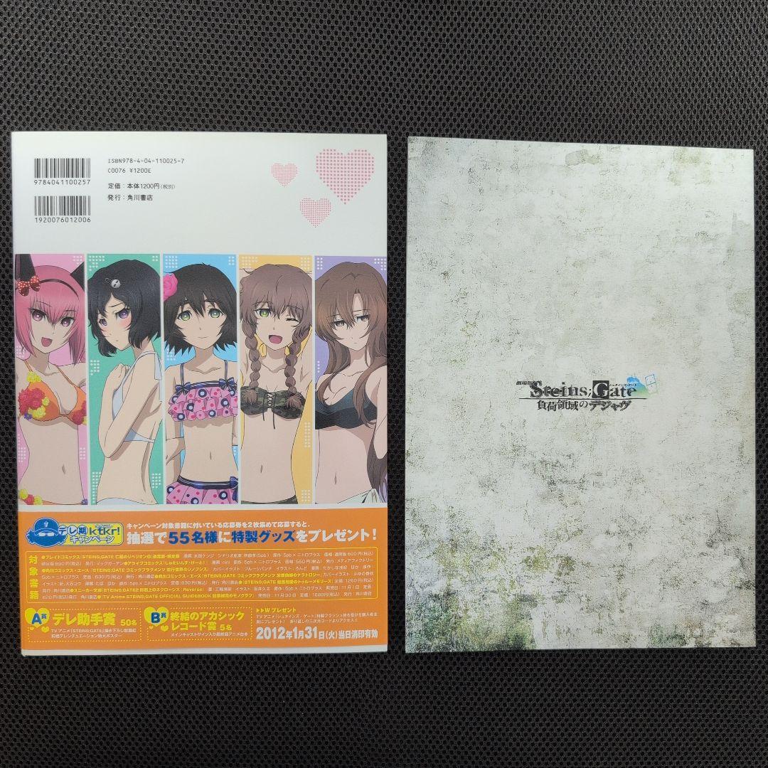 た*し様 シュタインズゲート Blu-ray/DVD全巻購入特典特製小冊子 ＋ま
