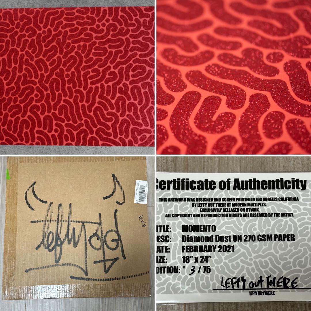 Lefty Out There - Diamond Dust シルクスクリーン