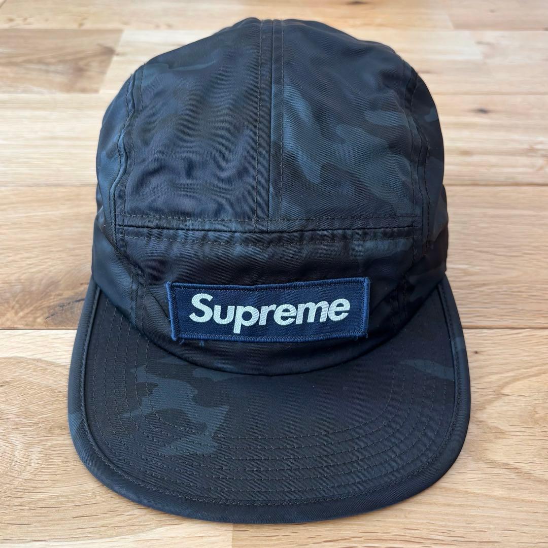 【希少】Supreme 16SS Nylon Camo Camp Cap カモ