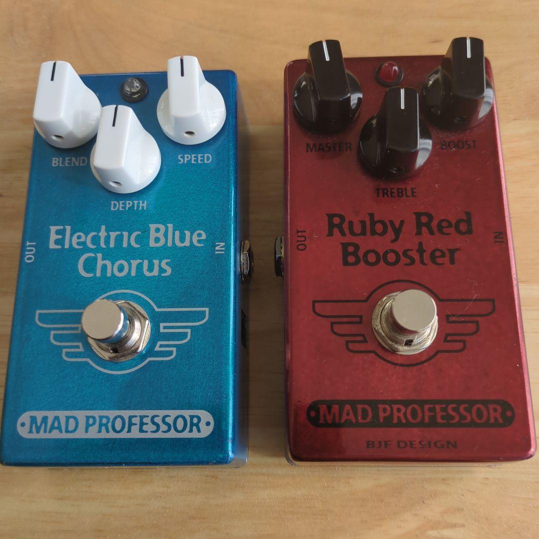 ギター MAD PROFESSOR Chorus & Ruby Red Booster