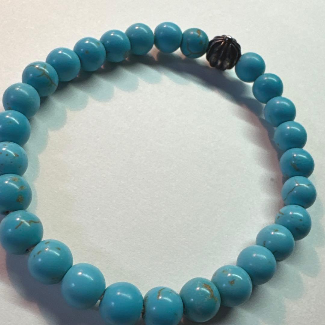 クロムハーツ BEADブレスレット中古 CHROME HEARTS クロムハーツ SILVER BEAD ビーズ ブレスレット