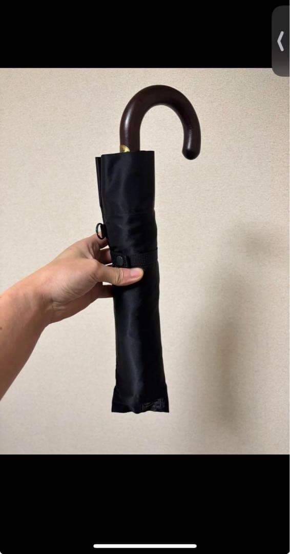 折りたたみ傘 前原光榮商店 x PORTERコラボ　ブラック　ポーター 前原光榮商店 x PORTER(前原光榮商店 x ポーター) FOLDING UMBRELLA