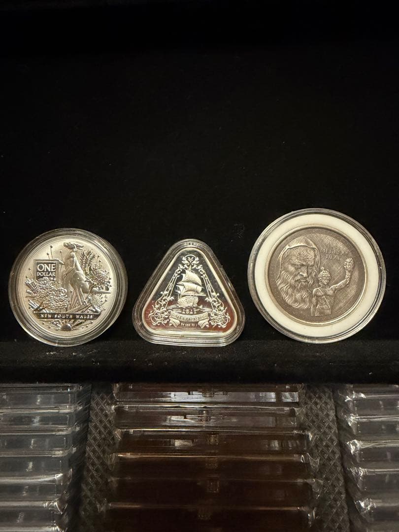 純銀1オンス3枚セット