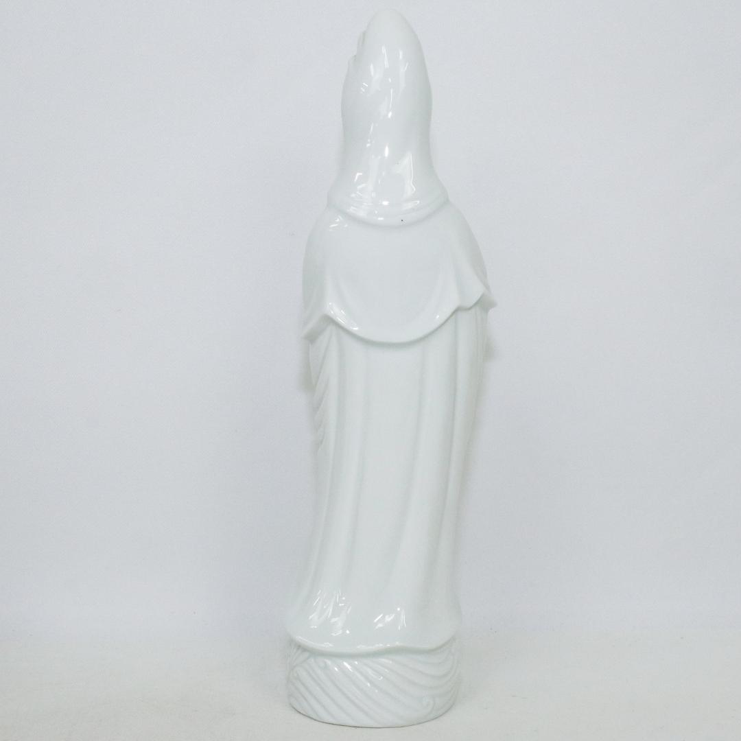 鍋島 大五窯 白磁 観音像 観世音菩薩 - メルカリ