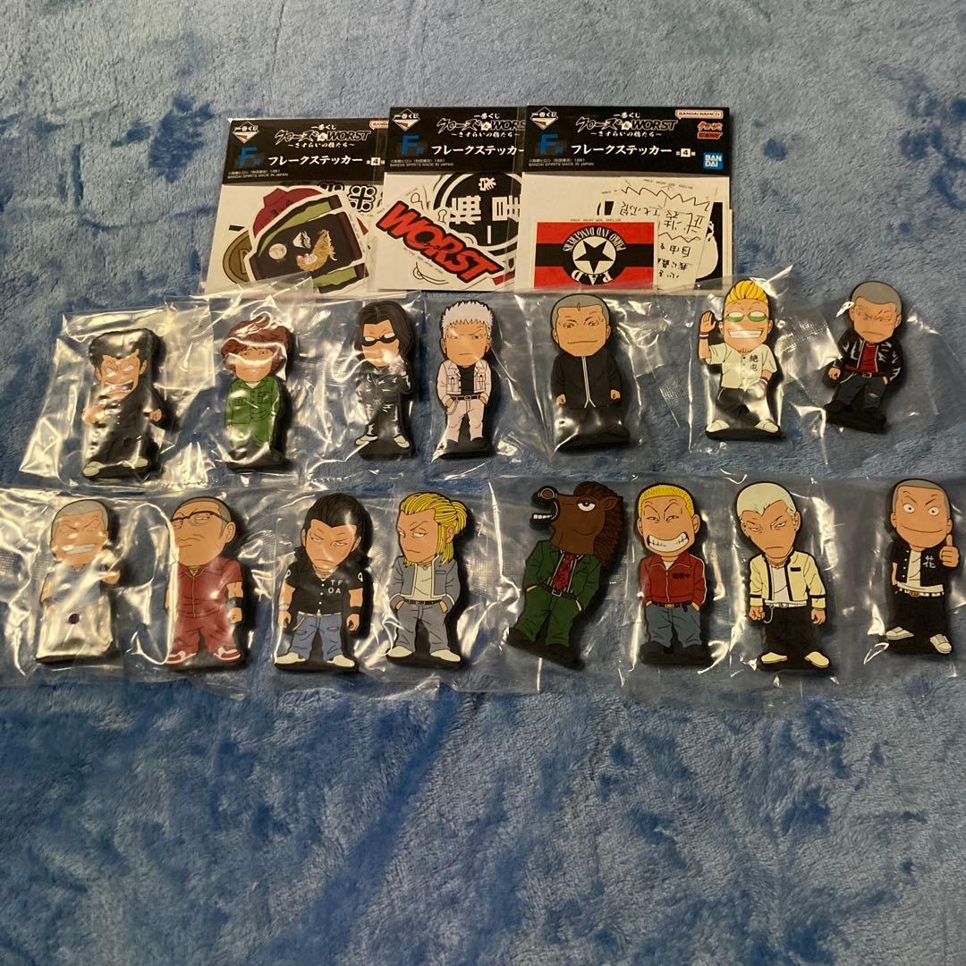 一番くじ クローズ & WORST I賞 ラバースタンドセット - メルカリ