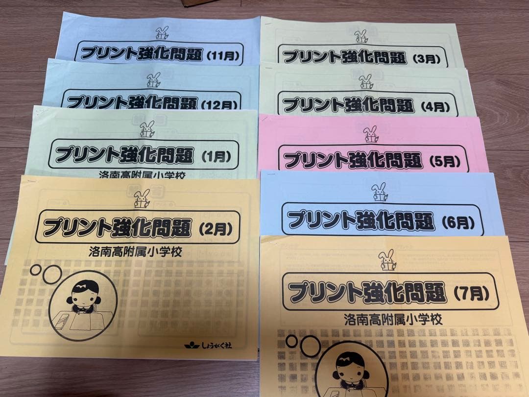 奨学社　プリント強化問題　完品　洛南小学校