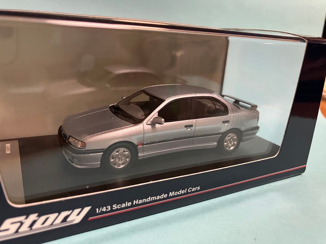 希少シルバー　ハイストーリー 1/43 プリメーラTe シルバー