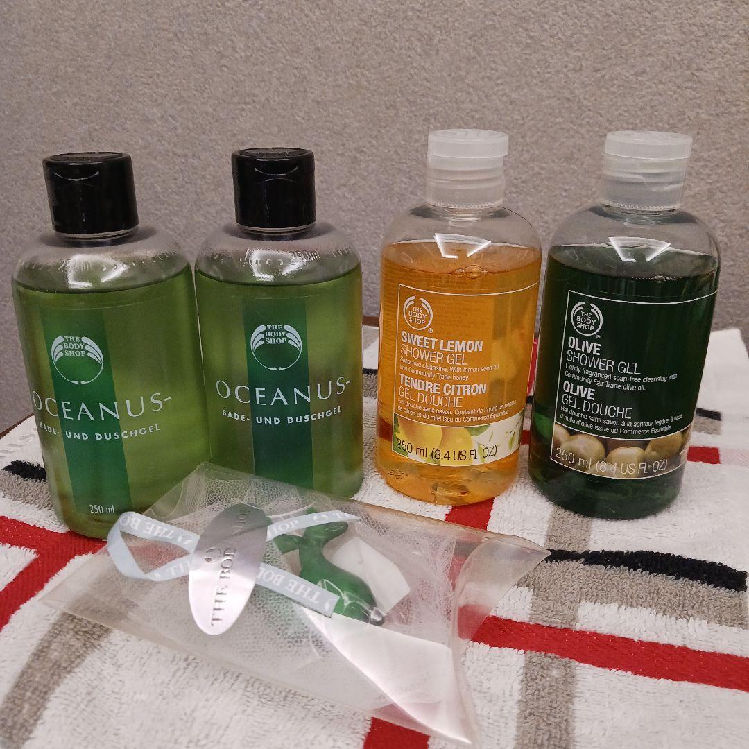 新品未使用　ホディショップ　オシアヌス他　ホディソープ&バスジェル　セット