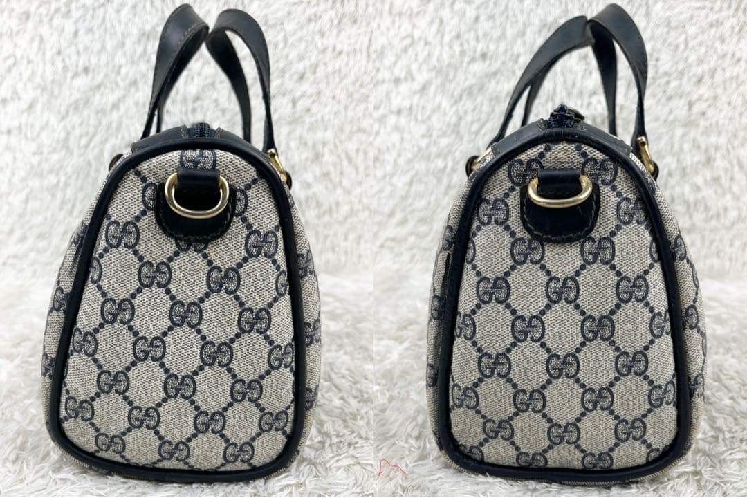 美品】オールドグッチ シェリーライン GGスプリーム ボストンバッグ