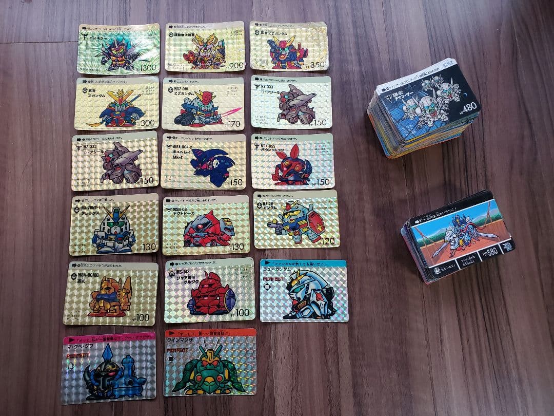 ガンダム　初期カードダスセット SDガンダム カードダス 初期ものセット50枚組セット - メルカリ