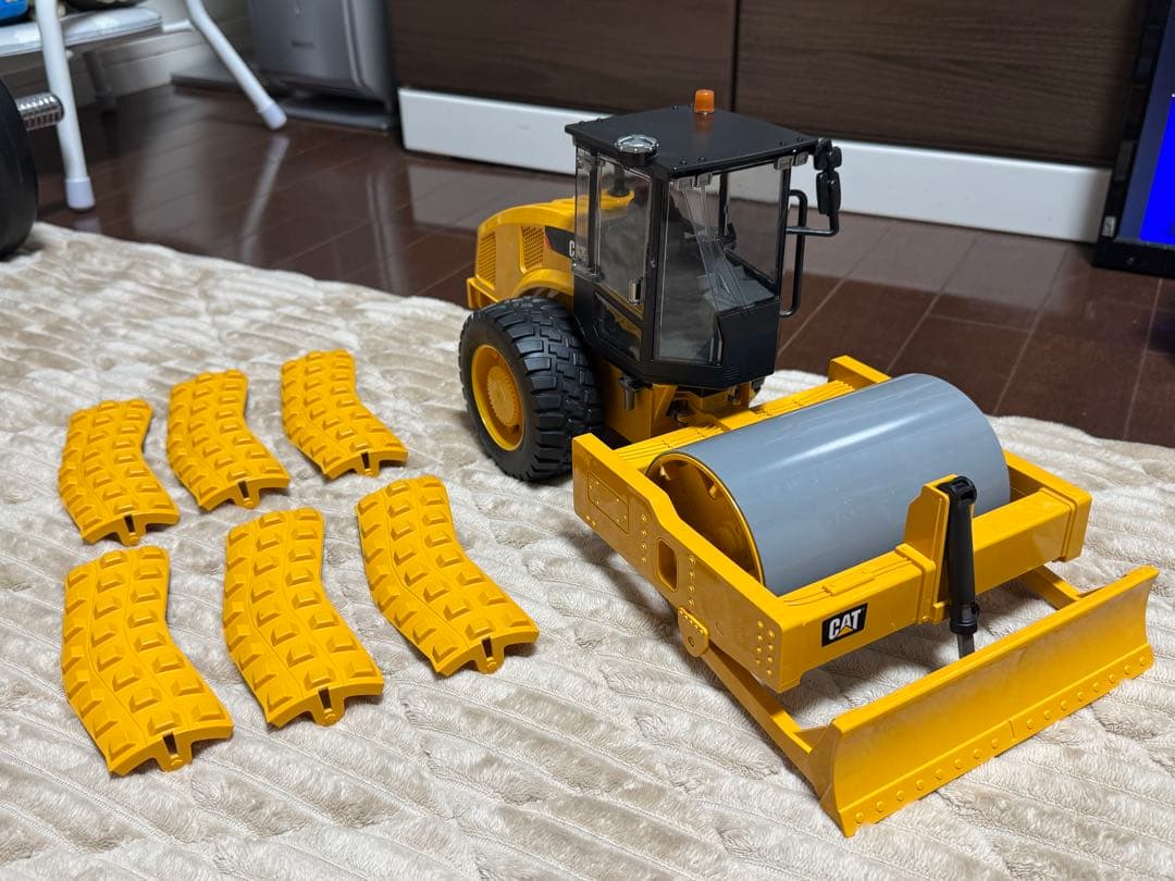 Bruder ブルーダー社 重機 CAT 振動ソイルコンパクター ミニカー 模型
