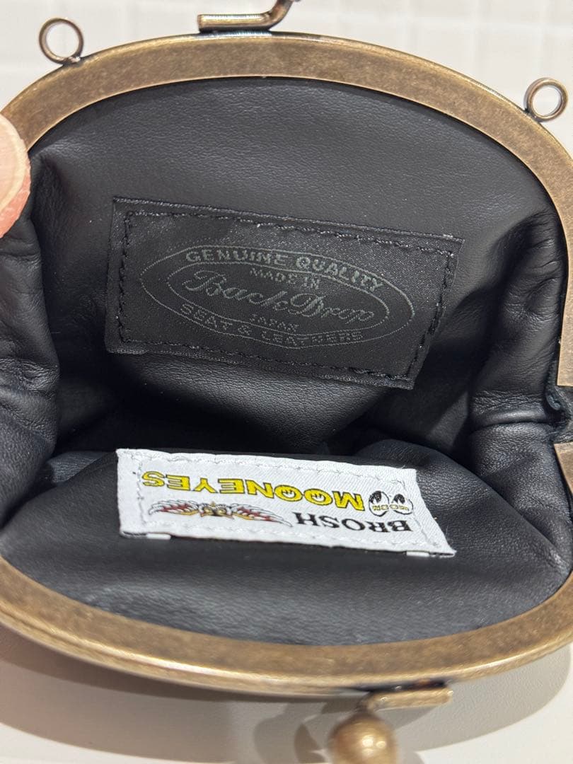 激レア】限定品 バックドロップ ムーンアイズ BROSH がま口 財布