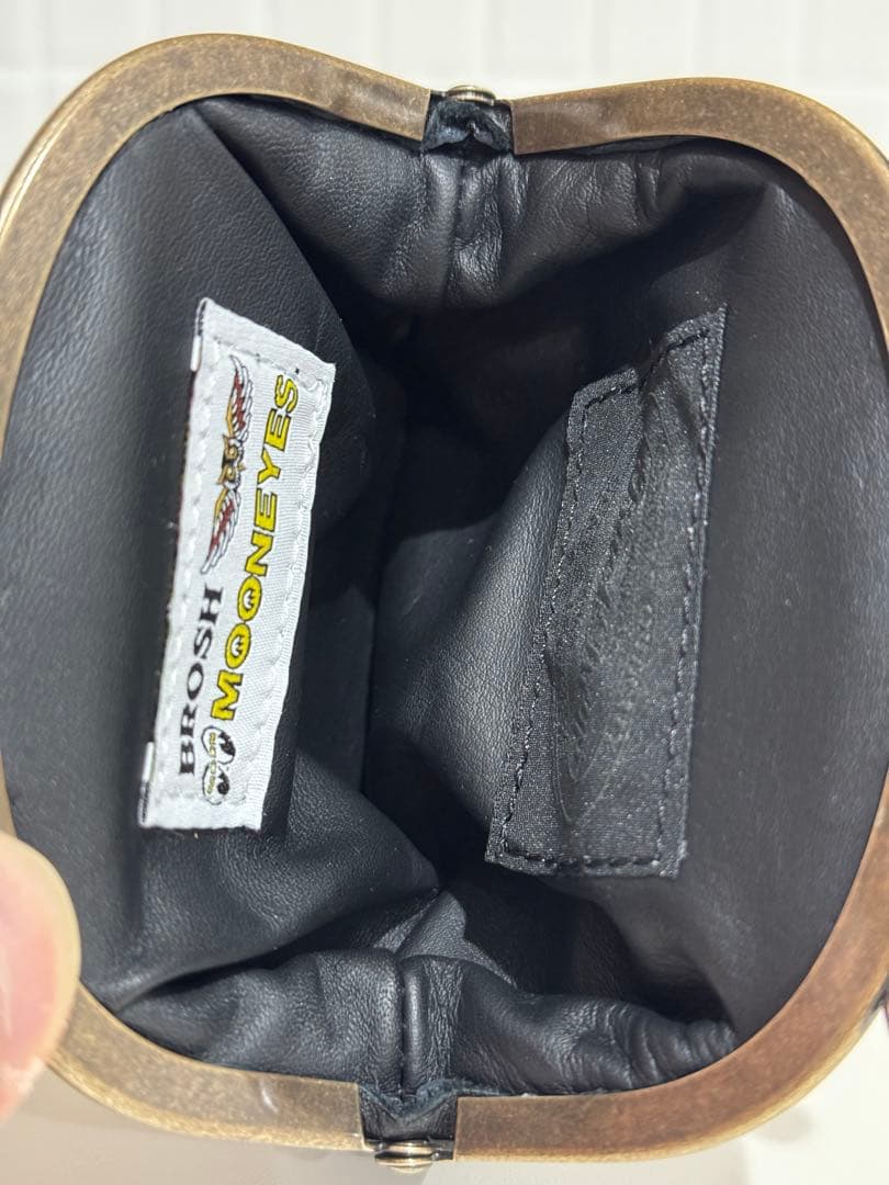 激レア】限定品 バックドロップ ムーンアイズ BROSH がま口 財布