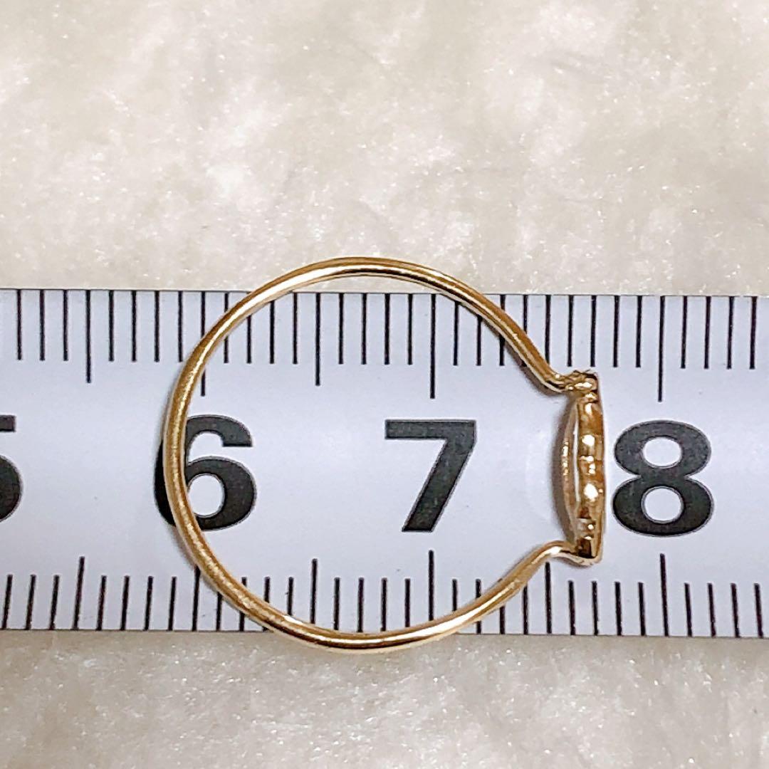 K10 リップモチーフリング イエローゴールド 9号 - メルカリ