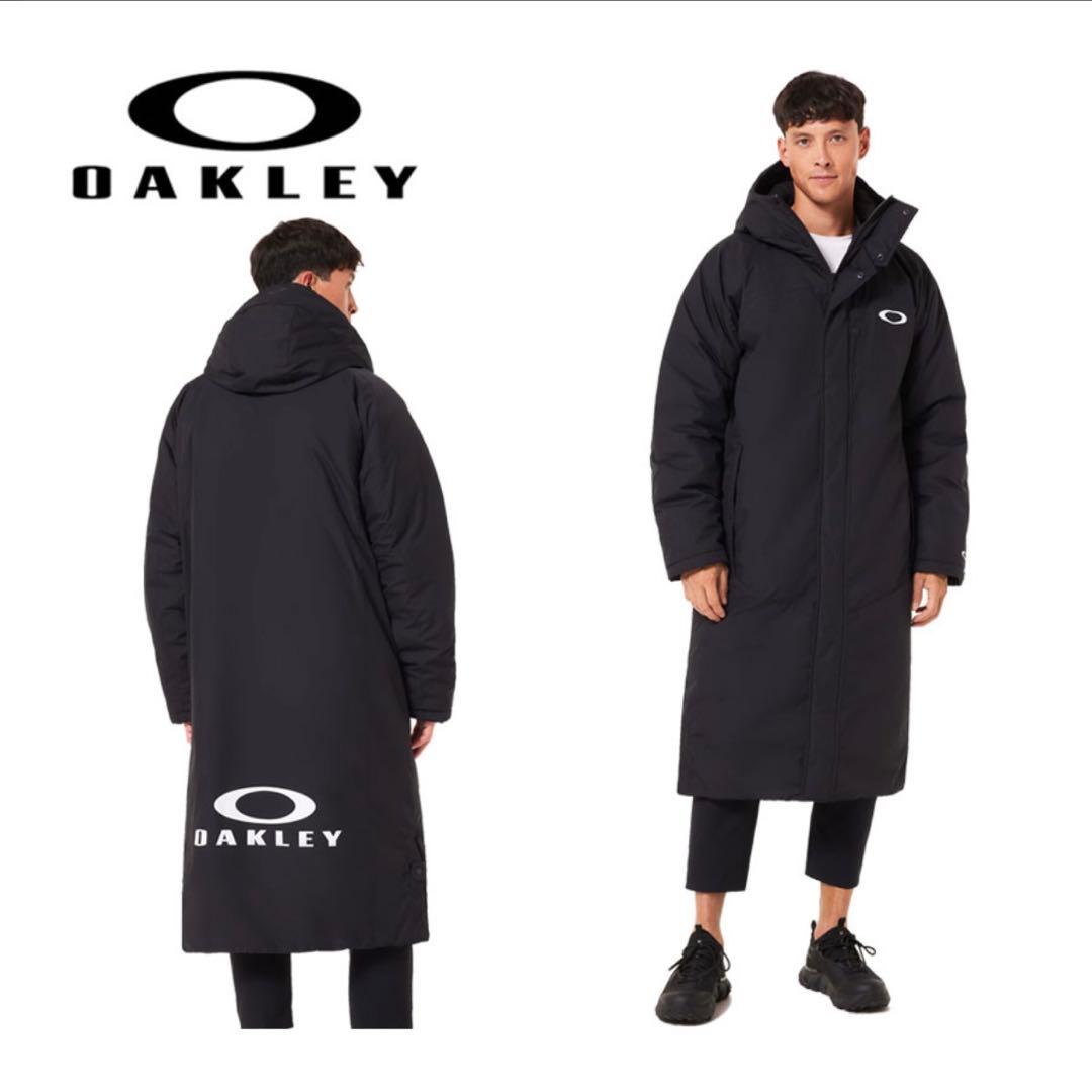 OAKLEY ベンチコート　ロングコート 中綿　XL